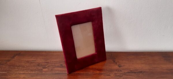 vintage velvet fotolijstje fotolijst fluweel