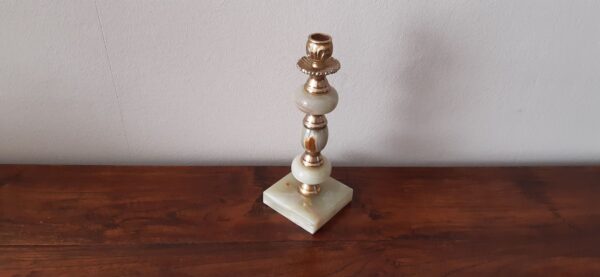 Onyx kandelaar 22 cm