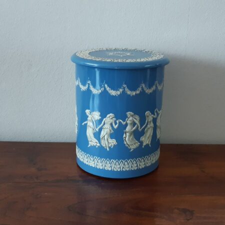 Vintage Wedgwood stijl blik 16 cm