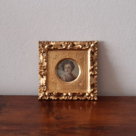 Vintage Italiaans lijstje 13 cm