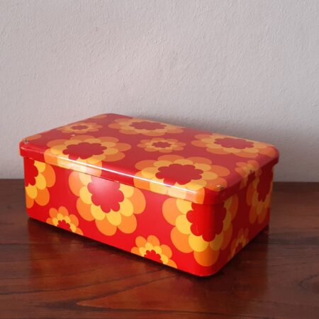 Vintage blikje 20 cm