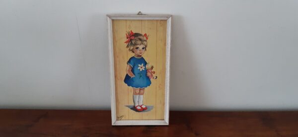 Vintage wanddecoratie 31,5 cm
