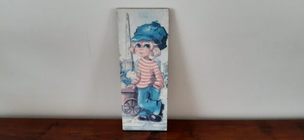 Vintage wanddecoratie 37,5 cm