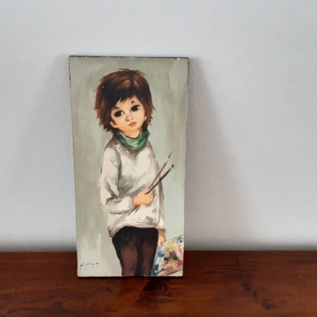 Vintage wanddecoratie 27 cm