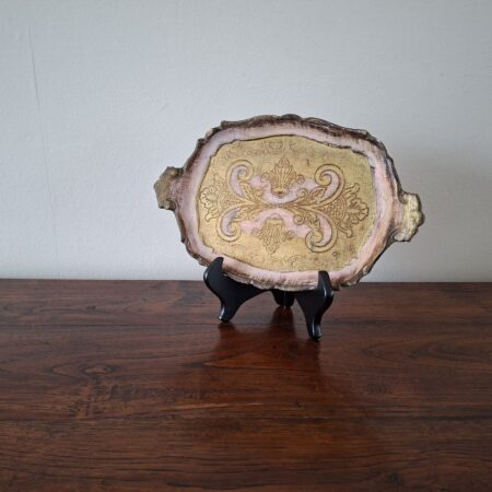 Florentijns roze goud dienblad 29 cm