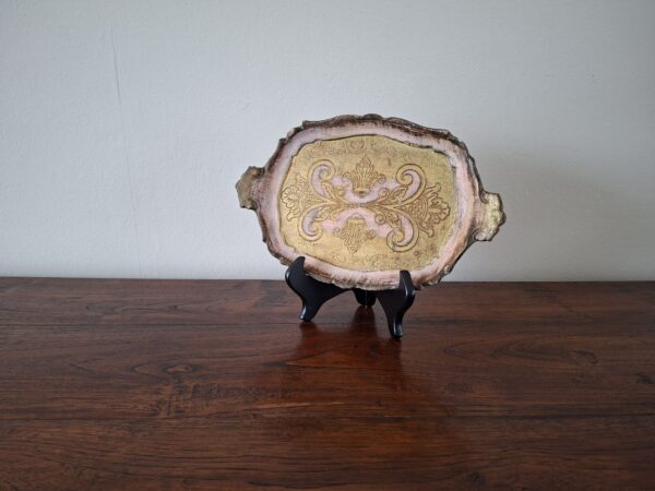 Florentijns roze goud dienblad 29 cm