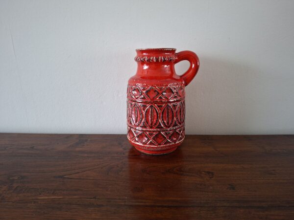 Bay keramiek, vintage west Germany vaas, 93 25