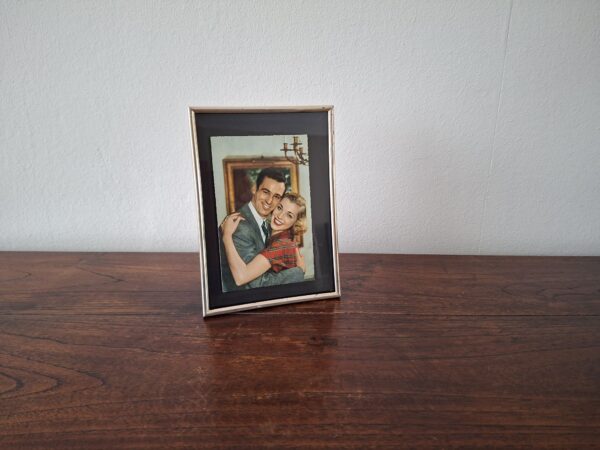 fotolijstje met vintage ansichtkaart